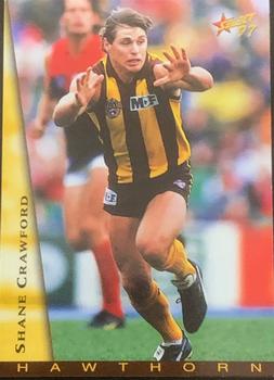 1997 Select AFL Ultimate Series #94 Shane Crawford Front